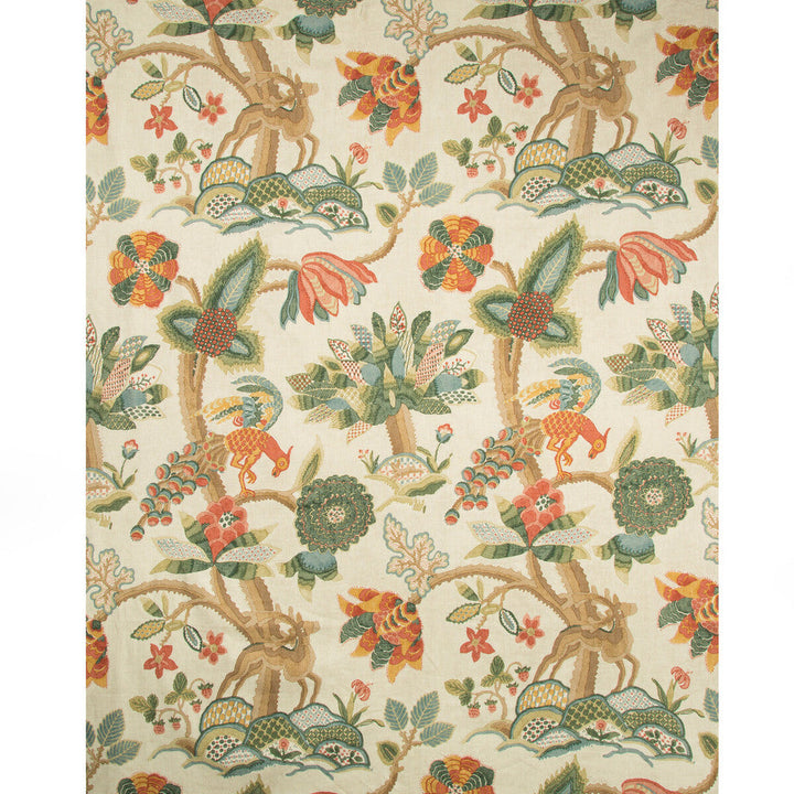 Leyland Print Berry/Forest by Lee Jofa Fabric Lee Jofa Fabric Leyland Print Berry/ForestFabric LODGE II PRINTS LINEN - 51%;VISCOSE - 49% Thailand </p><p>Repeat: H: 26.25, V: 45.99 52.5 - Fabric Carolina -