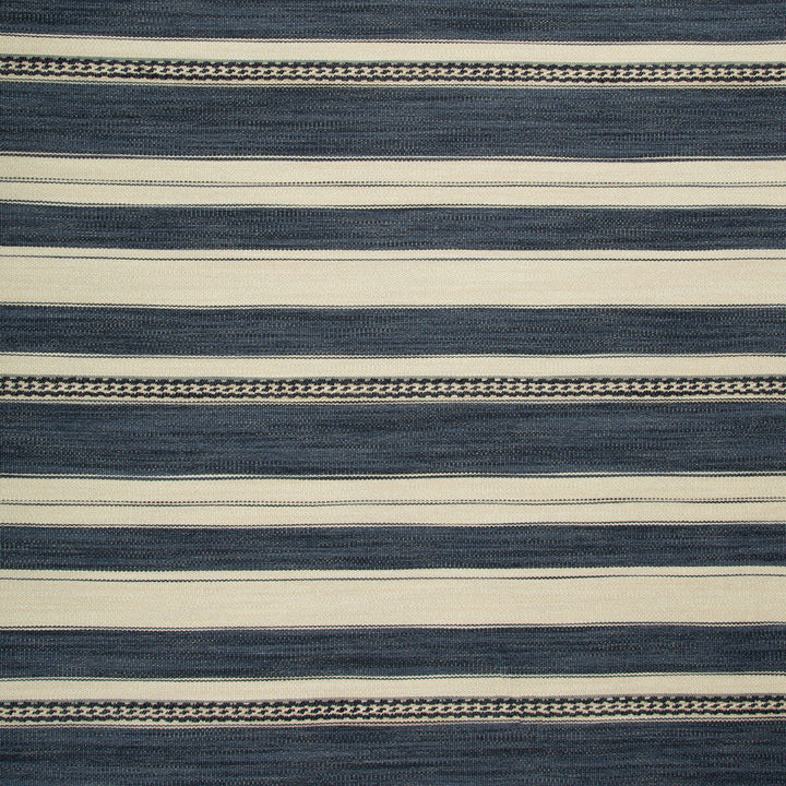 Entoto Stripe Blue/Indigo by Lee Jofa Designer Fabric MERKATO COTTON - 33%;ACRYLIC - 23%;WOOL - 23%;POLYESTER - 10%;VISCOSE - 8%;LINEN - 3% Belgium HEAVY Horizontal: 0.59 and Vertical: 12.79 53 - Swanky Fabrics -
