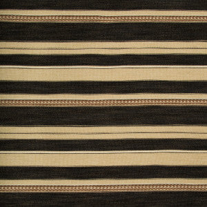 Lee Jofa Fabric Entoto Stripe Ebony/Cocoa
