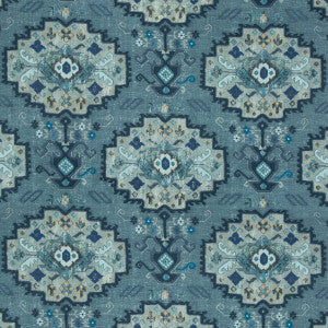 Lee Jofa Fabric Turkana Marine/Sky