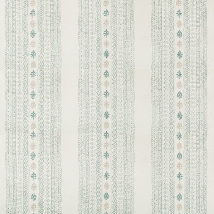 Seacliffe Print Mist by Lee Jofa Designer Fabric WESTPORT LINEN - 53%;COTTON - 44%;POLYESTER - 3% India Horizontal: 17.67 and Vertical: 5.12 53 - Swanky Fabrics -
