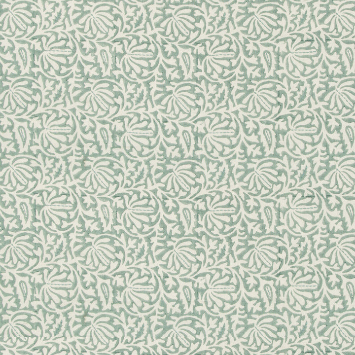 Laine Print Pacific by Lee Jofa Designer Fabric WESTPORT LINEN - 95%;POLYESTER - 5% India Horizontal: 5.91 and Vertical: 5.91 53.15 - Swanky Fabrics -