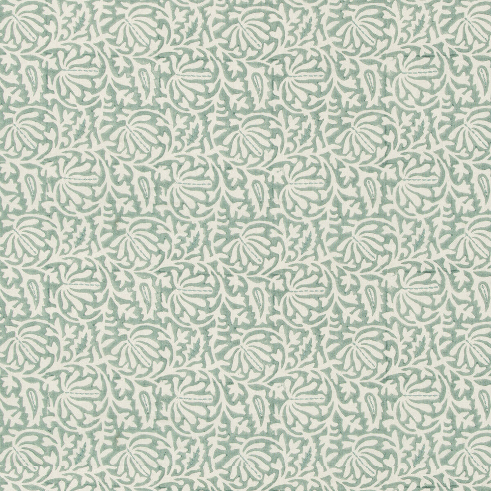 Laine Print Pacific by Lee Jofa Designer Fabric WESTPORT LINEN - 95%;POLYESTER - 5% India Horizontal: 5.91 and Vertical: 5.91 53.15 - Swanky Fabrics -