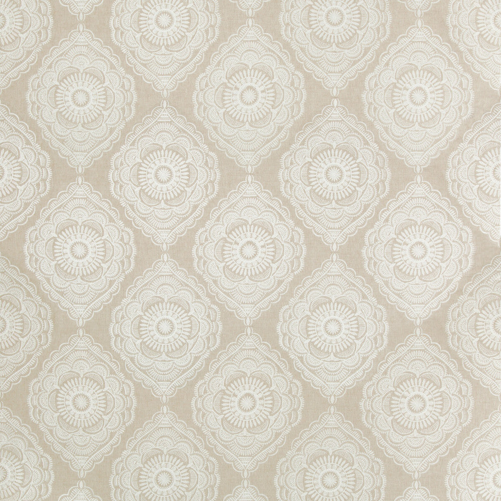 Monterey Emb Bluff by Lee Jofa Designer Fabric WESTPORT POLYESTER - 48%;VISCOSE - 42%;LINEN - 10% India - Horizontal: 16 and Vertical: 15 48 - Swanky Fabrics -