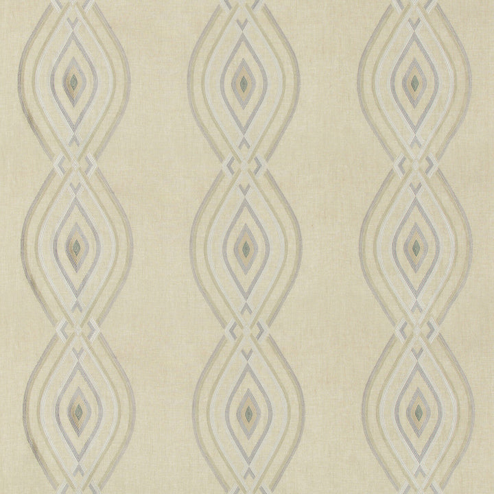 Ora Embroidery Bluff by Lee Jofa Designer Fabric WESTPORT LINEN - 68%;VISCOSE - 23%;SPUN POLYESTER - 9% India LIGHT Horizontal: 16.5 and Vertical: 17 51 - Swanky Fabrics -