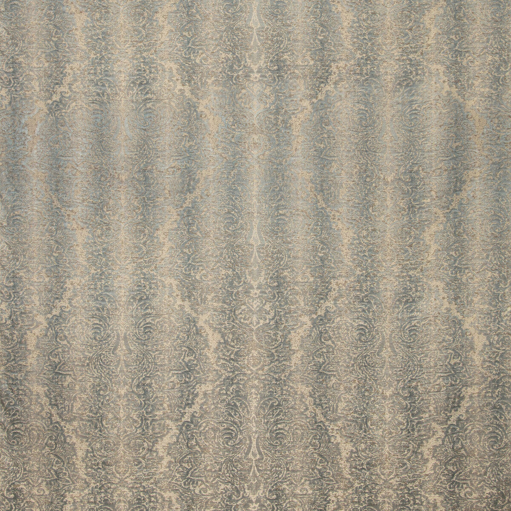 Shaw Damask Mist by Lee Jofa Designer Fabric MANOR HOUSE LINEN - 44%;VISCOSE - 41%;SILK - 15% Italy LIGHT Horizontal: 25.59 and Vertical: 21.65 50.79 - Swanky Fabrics -