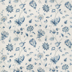 Lee Jofa Fabric Hollin Print Indigo