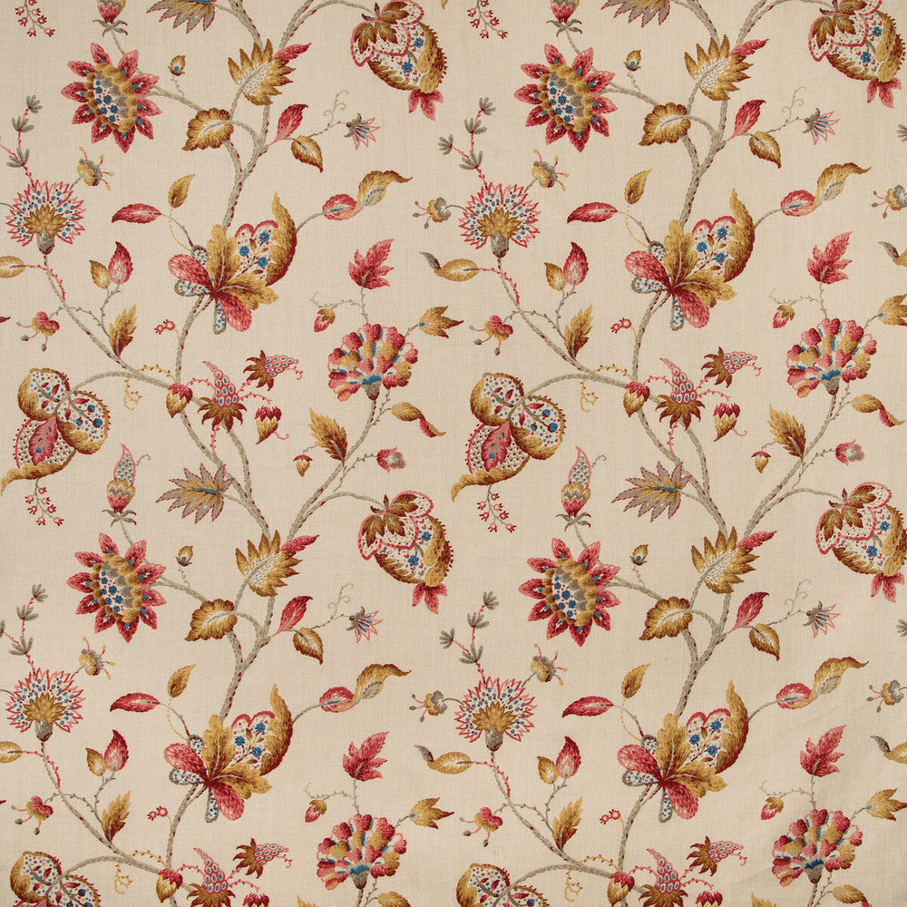 Hollin Print Spice by Lee Jofa Fabric Lee Jofa Fabric Hollin Print SpiceFabric MANOR HOUSE COTTON - 100% Thailand </p><p>Repeat: H: 26.25, V: 28.82 52.5 - Fabric Carolina -
