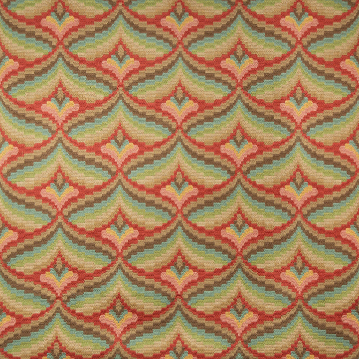Giles Embroidery Berry by Lee Jofa Designer Fabric MANOR HOUSE SPUN VISCOSE - 51%;COTTON - 39%;SPUN POLYESTER - 10% India Horizontal: 8.5 and Vertical: 6.22 51 - Swanky Fabrics -