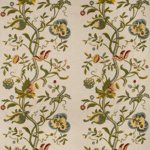 Lee Jofa Fabric Dorton Embroidery Multi