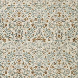 Lee Jofa Fabric Luxford Embroidery Mist