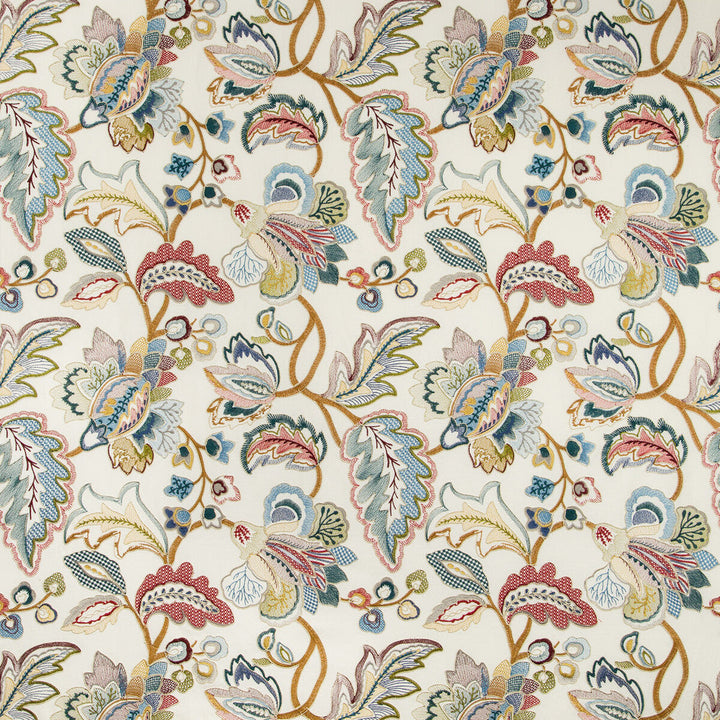 Orford Embroidery Red/Blue by Lee Jofa Fabric Lee Jofa Fabric Orford Embroidery Red/BlueFabric MANOR HOUSE VISCOSE - 55%;SPUN POLYESTER - 45% India </p><p>Repeat: H: 25.19, V: 22.63 52 - Fabric Carolina -