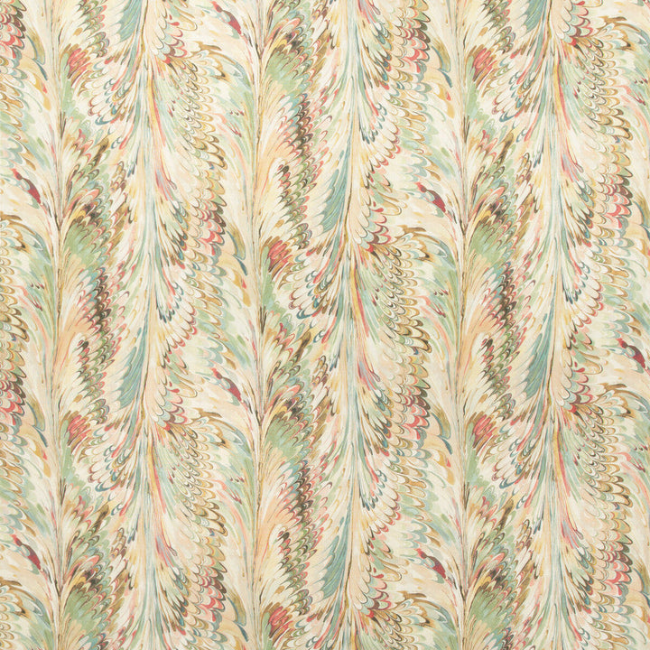 Taplow Print Juniper/Petal by Lee Jofa Designer Fabric MANOR HOUSE LINEN - 100% Austria MEDIUM Horizontal: 14.2 and Vertical: 24.9 56.8 - Swanky Fabrics -