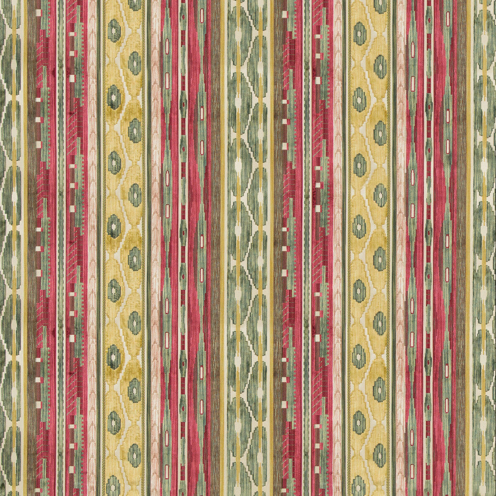 Desning Velvet Pink/Gold by Lee Jofa Designer Fabric HARLINGTON VELVETS SPUN VISCOSE - 55%;COTTON - 45% India HEAVY Horizontal: 26.97 and Vertical: 14.48 55 - Swanky Fabrics -