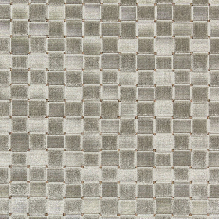 Levens Velvet Silver by Lee Jofa Designer Fabric HARLINGTON VELVETS SPUN VISCOSE - 55%;COTTON - 27%;VISCOSE - 18% India HEAVY Horizontal: 4.44 and Vertical: 5.94 55 - Swanky Fabrics -