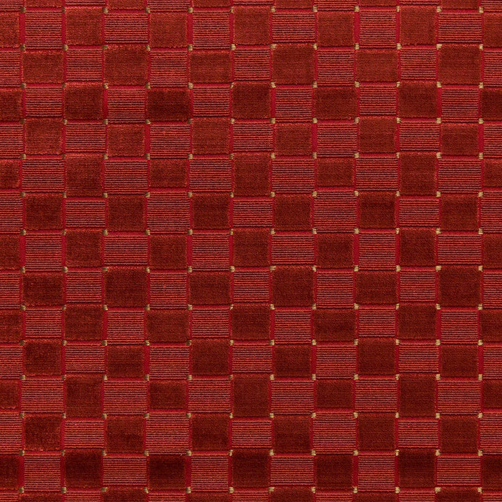 Levens Velvet Ruby by Lee Jofa Designer Fabric HARLINGTON VELVETS SPUN VISCOSE - 55%;COTTON - 27%;VISCOSE - 18% India HEAVY Horizontal: 4.44 and Vertical: 5.94 55 - Swanky Fabrics -