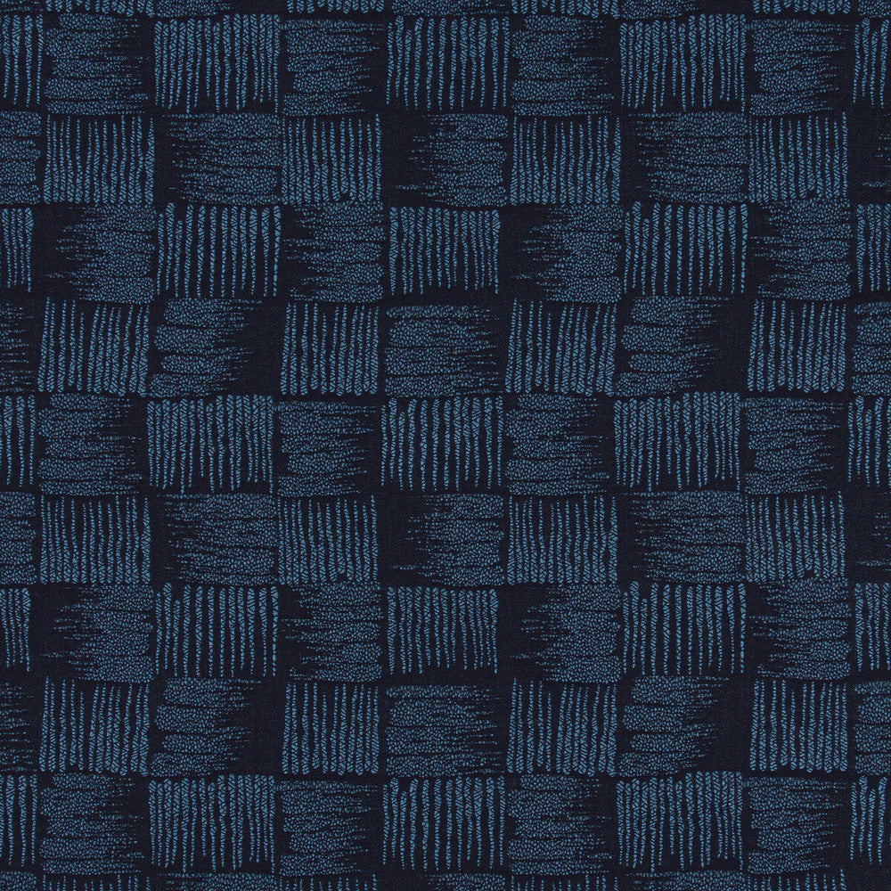 Motto Navy by Lee Jofa Designer Fabric KW TERRA FIRMA III INDOOR OUTDOOR ACRYLIC - 100% United States MEDIUM Horizontal: 14 and Vertical: 11.22 54 - Swanky Fabrics -