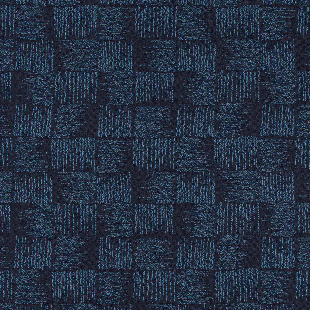 Motto Navy by Lee Jofa Designer Fabric KW TERRA FIRMA III INDOOR OUTDOOR ACRYLIC - 100% United States MEDIUM Horizontal: 14 and Vertical: 11.22 54 - Swanky Fabrics -