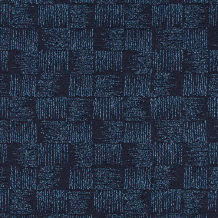Motto Navy by Lee Jofa Designer Fabric KW TERRA FIRMA III INDOOR OUTDOOR ACRYLIC - 100% United States MEDIUM Horizontal: 14 and Vertical: 11.22 54 - Swanky Fabrics -