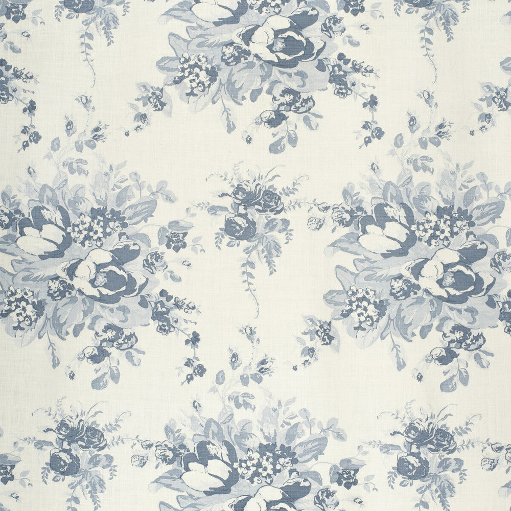 Aurora Blue by Lee Jofa Designer Fabric PAOLO MOSCHINO FABRICS LINEN - 100% Belgium HEAVY Horizontal: 24.41 and Vertical: 34.25 50.79 - Swanky Fabrics -