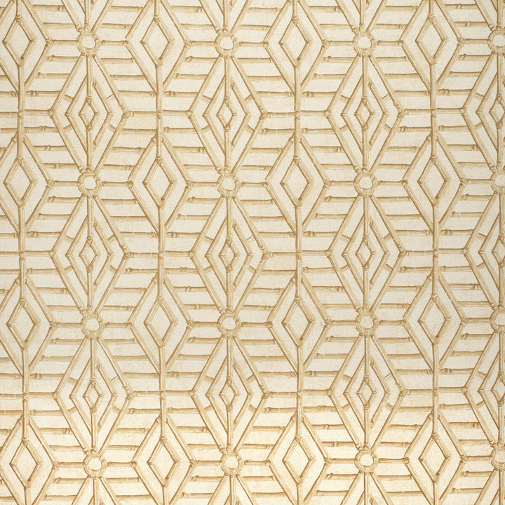 Bamboo Cane Beige/Ecru by Lee Jofa Designer Fabric PAOLO MOSCHINO FABRICS LINEN - 67%;COTTON - 33% United Kingdom HEAVY Horizontal: 9.45 and Vertical: 5.12 53.94 - Swanky Fabrics -