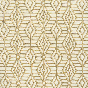 Lee Jofa Fabric Bamboo Cane Beige/White