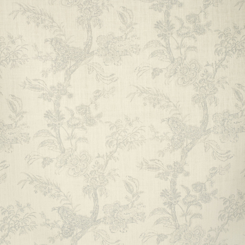 Beijing Blossom Sky by Lee Jofa Designer Fabric PAOLO MOSCHINO FABRICS LINEN - 100% Belgium MEDIUM Horizontal: 24.8 and Vertical: 23.03 51.18 - Swanky Fabrics -