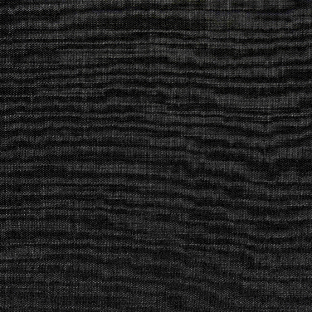 Brittany Super Black by Lee Jofa Designer Fabric PAOLO MOSCHINO FABRICS LINEN - 100% Belgium MEDIUM Horizontal: 0 and Vertical: 0 55.12 - Swanky Fabrics -