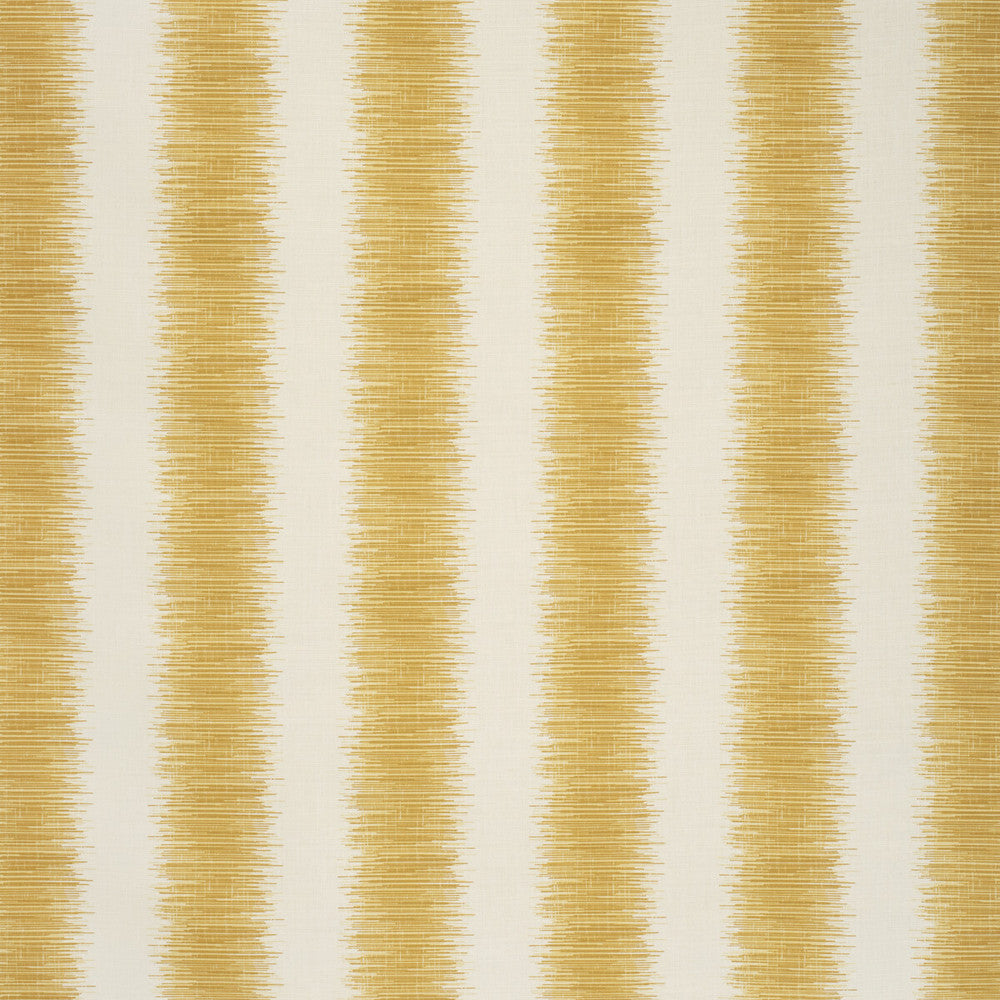 Hampton Stripe Amber/Ecru by Lee Jofa Designer Fabric PAOLO MOSCHINO FABRICS LINEN - 67%;COTTON - 33% United Kingdom HEAVY Horizontal: 12.99 and Vertical: 51.97 - Swanky Fabrics -