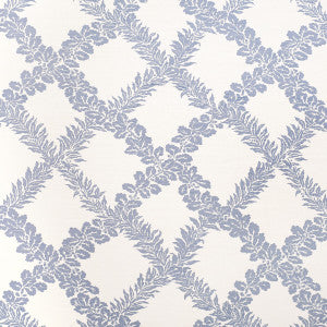 Lee Jofa Fabric Leaf Trellis Sky