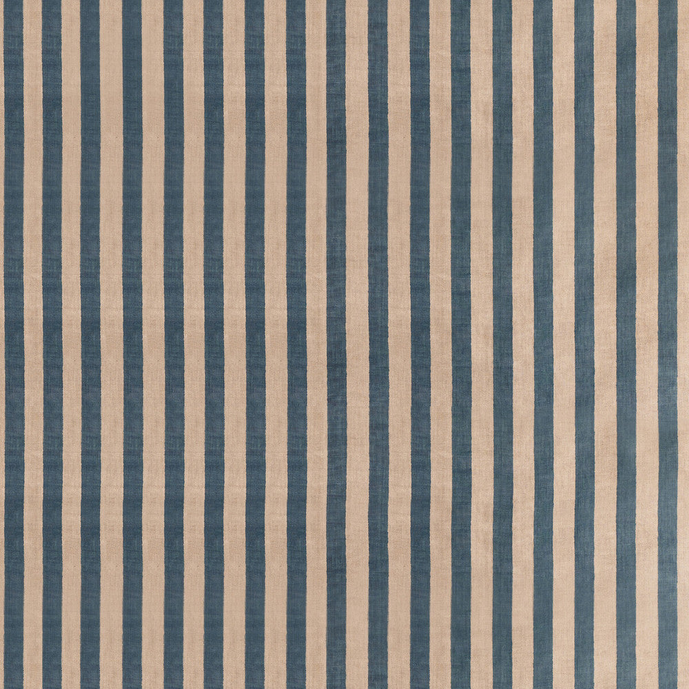 Melba Stripe Teal by Lee Jofa Designer Fabric PAOLO MOSCHINO FABRICS LINEN - 100% United Kingdom - Horizontal: 1.97 and Vertical: 0 51.97 - Swanky Fabrics -