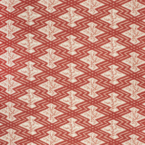 Lee Jofa Fabric Via Krupp Red/Ecru