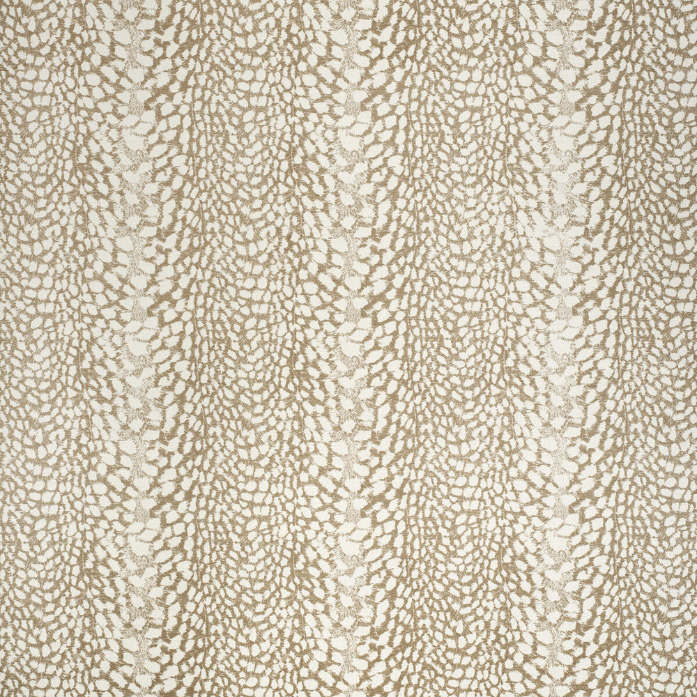 Ocelot Taupe by Lee Jofa Designer Fabric PAOLO MOSCHINO FABRICS LINEN - 67%;COTTON - 33% United Kingdom HEAVY Horizontal: 12.2 and Vertical: 12.2 48 - Swanky Fabrics -