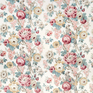 Lee Jofa Fabric Avondale Print Ruby/Spice