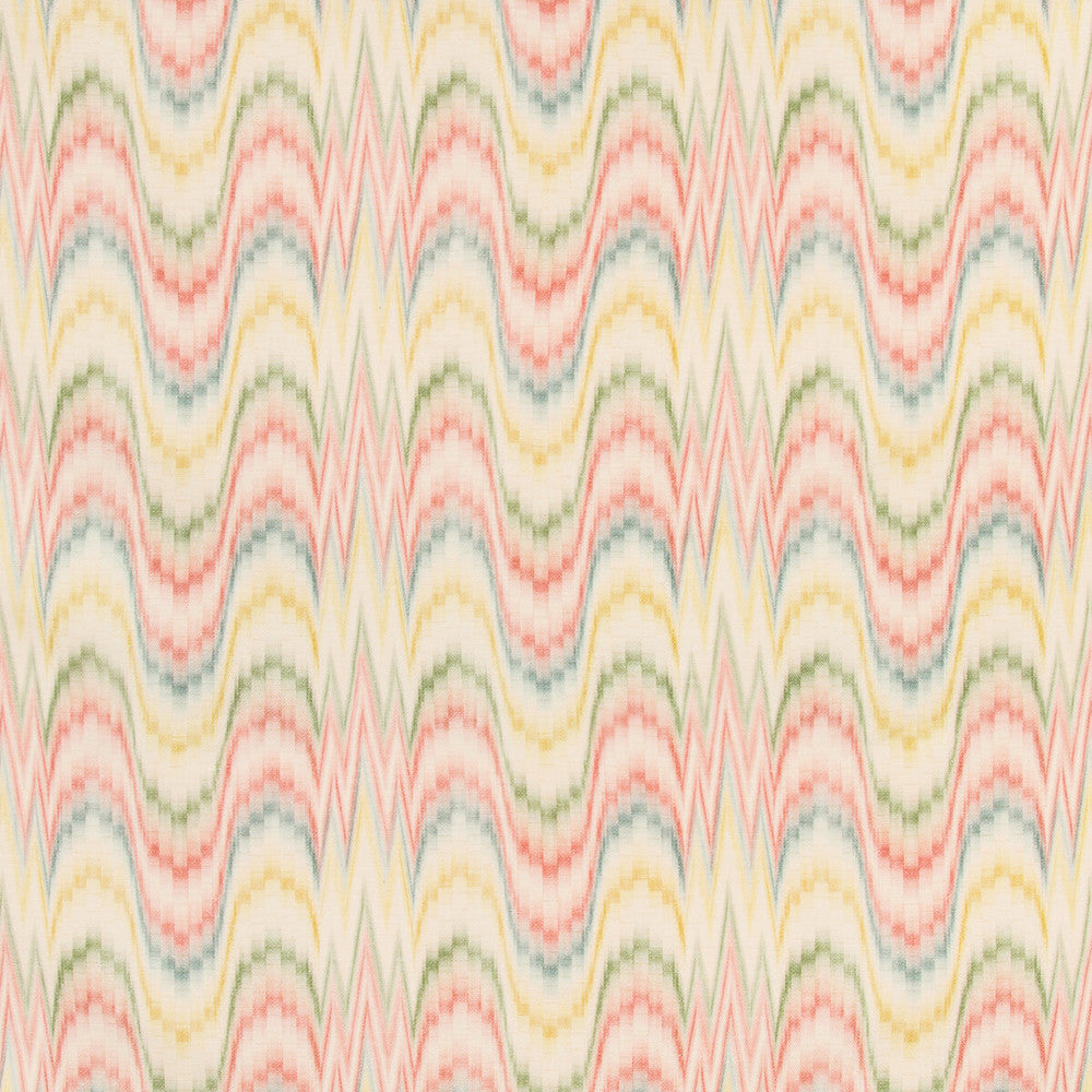 Jasper Print Pink/Gold by Lee Jofa Designer Fabric AVONDALE LINEN - 100% Thailand MEDIUM Horizontal: 13.12 and Vertical: 10.74 52.5 - Swanky Fabrics -