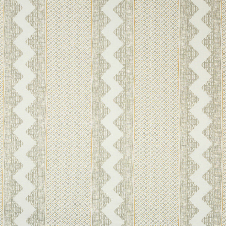 Whitaker Print Grey/Sand by Lee Jofa Designer Fabric AVONDALE LINEN - 100% India Horizontal: 26.5 and Vertical: 3.35 53 - Swanky Fabrics -