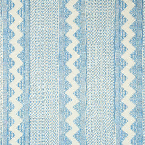 Lee Jofa Fabric Whitaker Print Sky/Delft