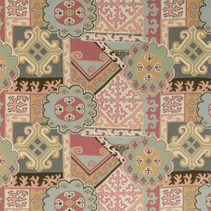 Lee Jofa Fabric Batangas Print Pink/Multi