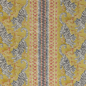 Lee Jofa Fabric Bongol Print Citrine
