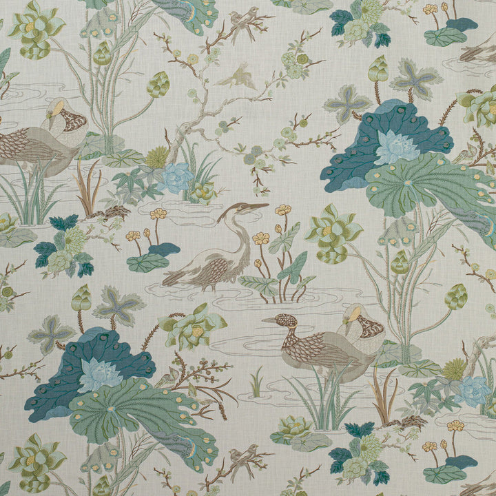 Luzon Print Jade by Lee Jofa Fabric Lee Jofa Fabric Luzon Print JadeFabric MINDORO VISCOSE - 82%;LINEN - 18% United Kingdom </p><p>Repeat: H: 27, V: 41 54 - Fabric Carolina -