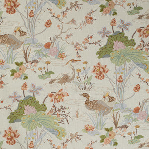 Lee Jofa Fabric Luzon Print Apricot