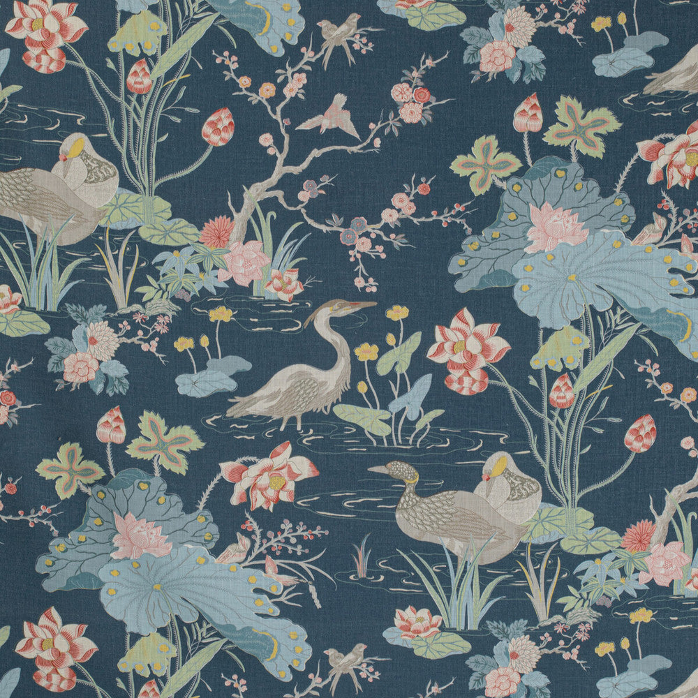 Luzon Print Sapphire by Lee Jofa Fabric Lee Jofa Fabric Luzon Print SapphireFabric MINDORO VISCOSE - 82%;LINEN - 18% United Kingdom </p><p>Repeat: H: 27, V: 41 54 - Fabric Carolina -