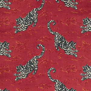 Lee Jofa Fabric Bongol Velvet Crimson