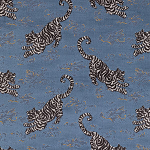 Lee Jofa Fabric Bongol Velvet Sapphire