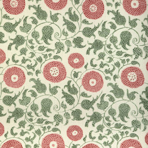 Lee Jofa Fabric Eldora Print Leaf/Rose 2020204.73.0