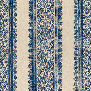 Lee Jofa Fabric Avon Embroidery Denim