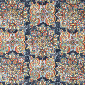 Lee Jofa Fabric Granada Print Denim