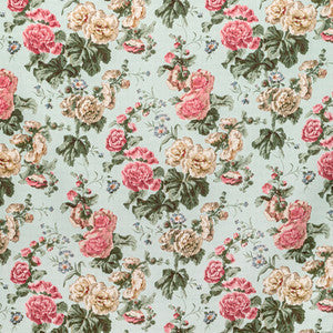 Lee Jofa Fabric Upton Linen Sky/Pink