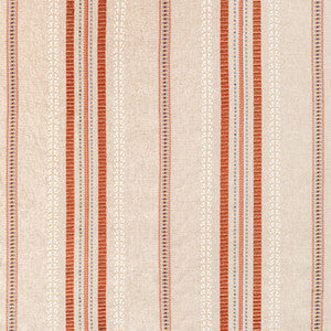 Lee Jofa Fabric Nautique Emb Rust/Blue