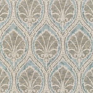 Lee Jofa Fabric Seville Weave Sky/Aqua